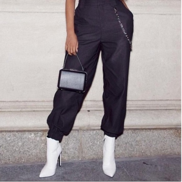 Tony Bianco Black White Leather Stiletto Heeled Casual/Formal Chic Ankle Booties - Picture 3 of 16